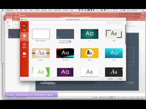 powerpoint theme for mac